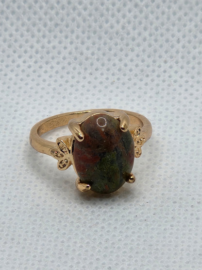 Dragon Blood Jasper Ring