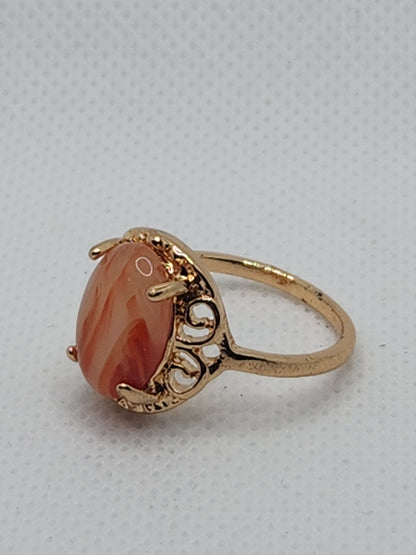 Cherry Quartz Ring
