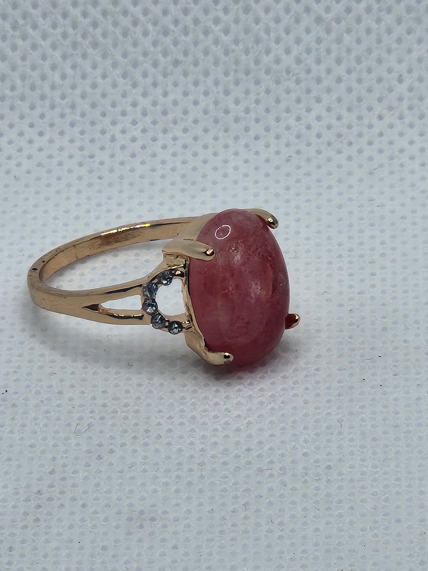 Cherry Quartz Ring