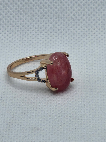 Cherry Quartz Ring