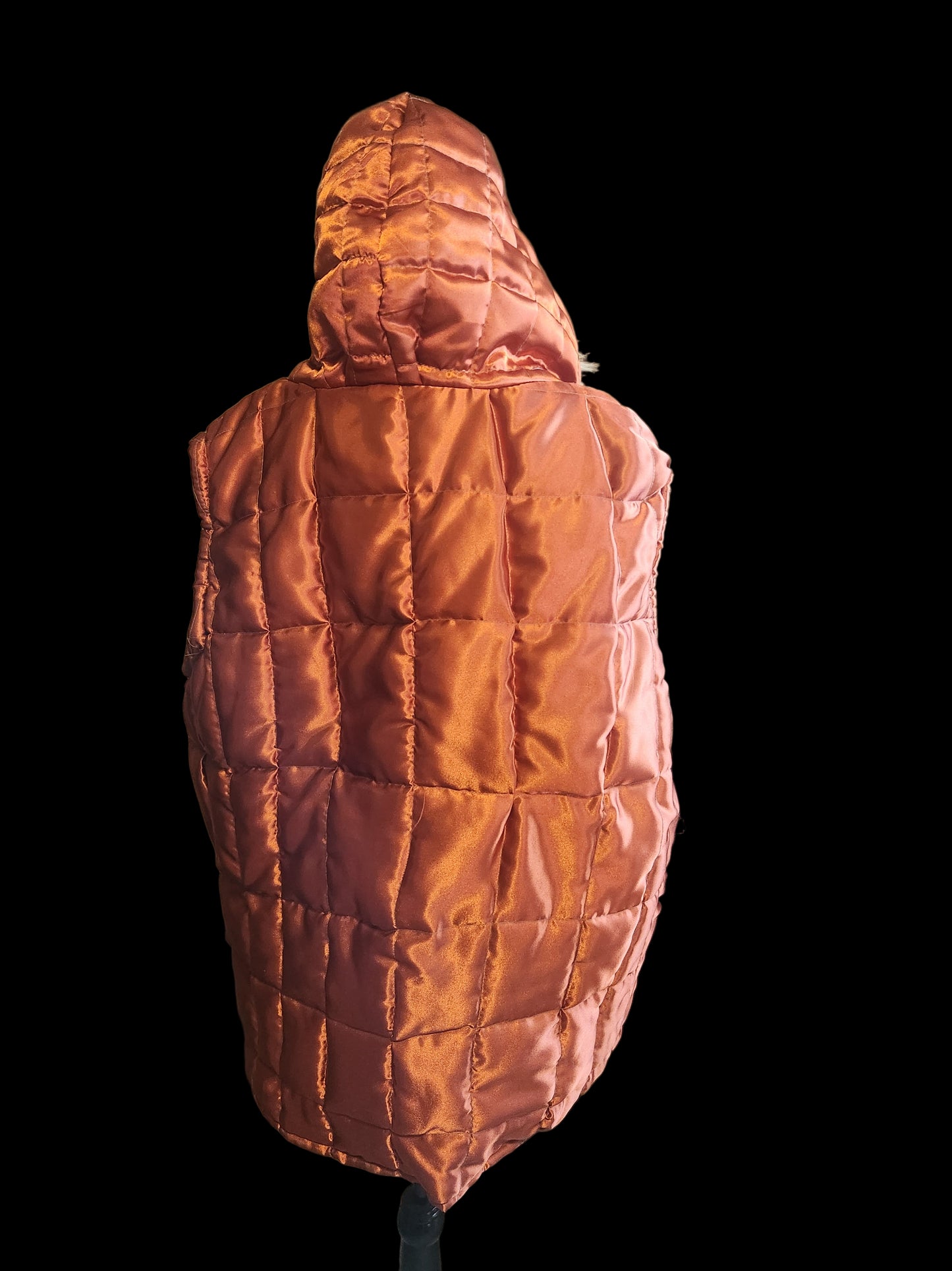 Ladies Satin Quilted Vest