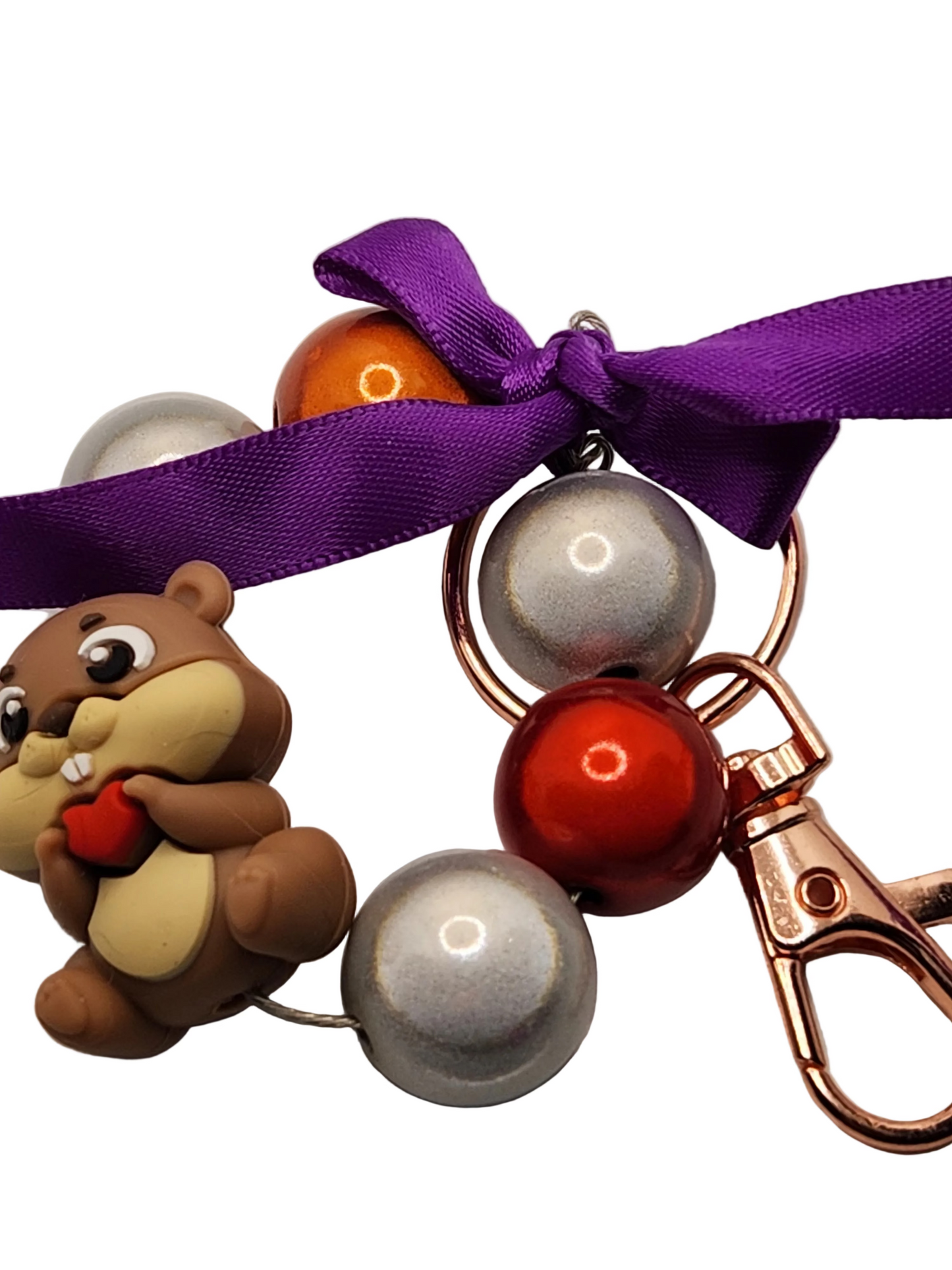 Large Bead Keychains