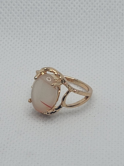 Cherry Quartz Ring