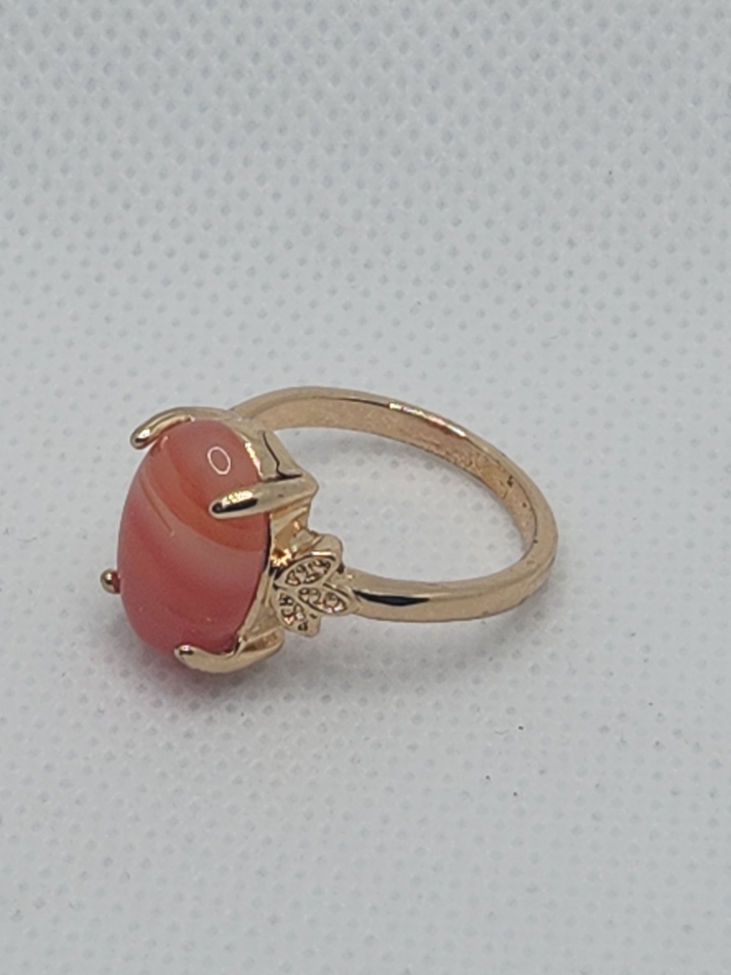 Cherry Quartz Ring